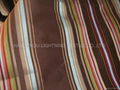 yarn dyed faux silk fabric