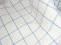 100% cotton yarn dyed check fabric 1