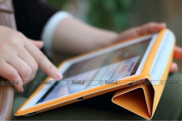 Smart Cover Microfiber Table PC Leather Case Sleep Close Wake Open for iPad 2 2