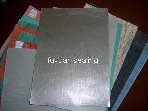 Wire Reinforced Asbestos Rubber Sheets (coated with graphite)