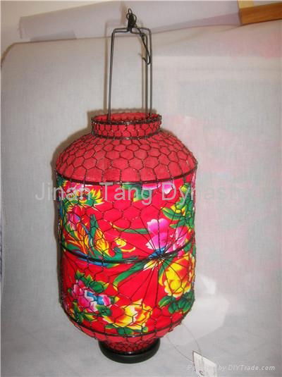 Prevent Burning Fabric Cover Lantern