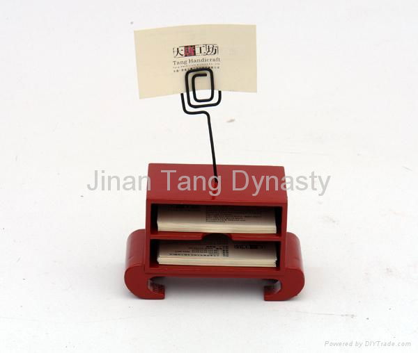 Beautiful Wood Name Card Holder