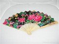 Adornment Gift of Hand Made China Fan With Cotton Cloth 