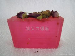 handmade beauty soap of rose