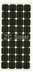 Monocrystalline solar panel, 70 - 90Wp