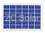 Polycrystalline solar panel, 8 - 25Wp 2