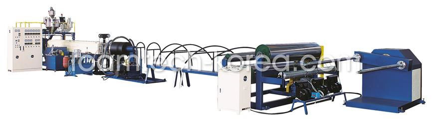 EPE foam sheet extruder from Korea