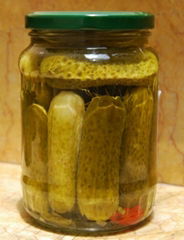 Pickled cucumber 6-9 cm , Russia taste