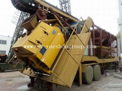 Mobile Concrete Mixing Plant YHZS35 (with capacity of 35m3/h)