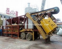 Mobile Concrete Mixing Plant YHZS25 (with capacity of 25m3/h)