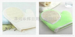 natural loofah body bath scrubber 