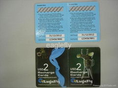 2 pin in 1 scratch card 