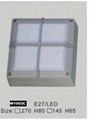 wall light bulkead fittings Led bulkhead IP56 , 2x26w Language Option  French  4