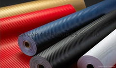 bubble free 3D carbon fiber car vinyl sticker