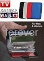 Aluma wallet Aluminum wallet bank card hold