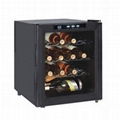 Single Zone 16 Bottle Electronic Wine CoolerJC-46A 1