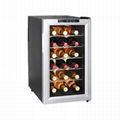 Single Zone 18 Bottle Electronic Wine CoolerJC-48A 1