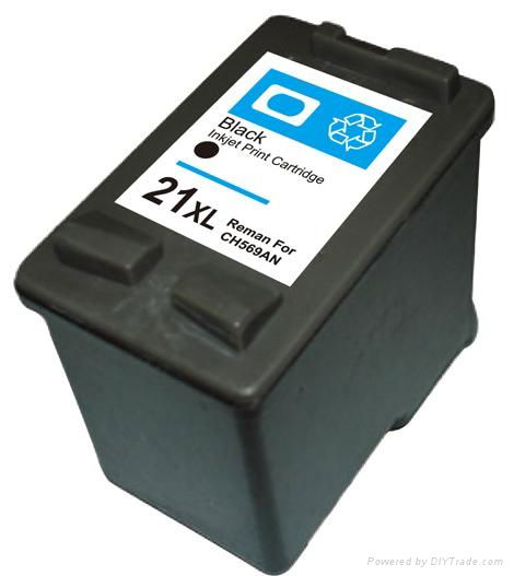 remanufactured ink cartridge For HP C9351AN (#21)