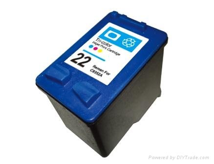 C9352C （#22) refilled inkjet cartridge For HP 2