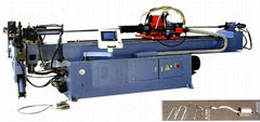 Semi-automatic pipe bending machine