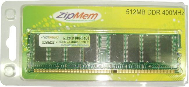 512MB DDR1 400 16C Ram for laptops