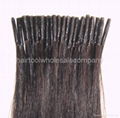 keratin human hair I tip stick hair extension 5