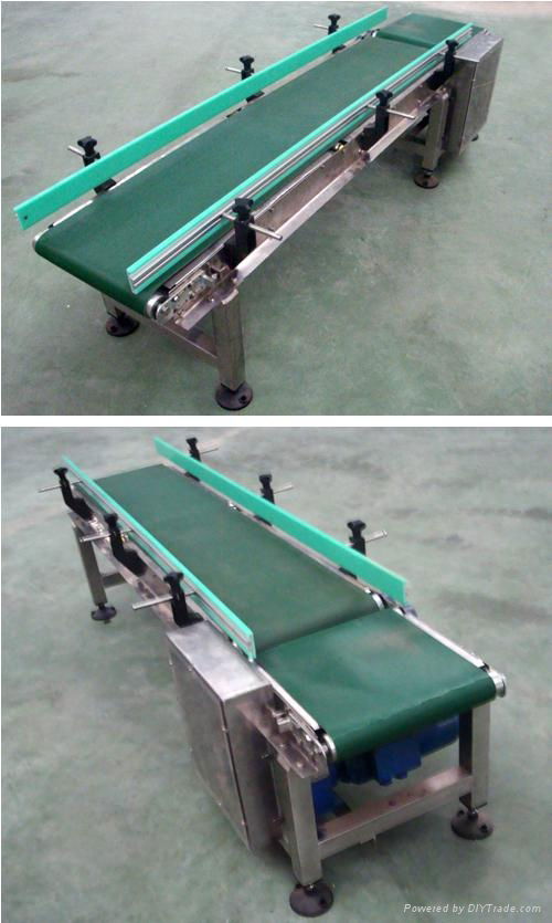 Double speed of belt conveyor