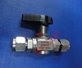 Card sets of stainless steel ball valve 1