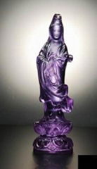 Crystal Figurine (Guanyin)