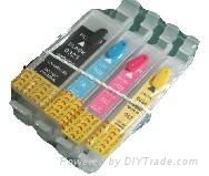 Refillable ink cartridge for Ep C80