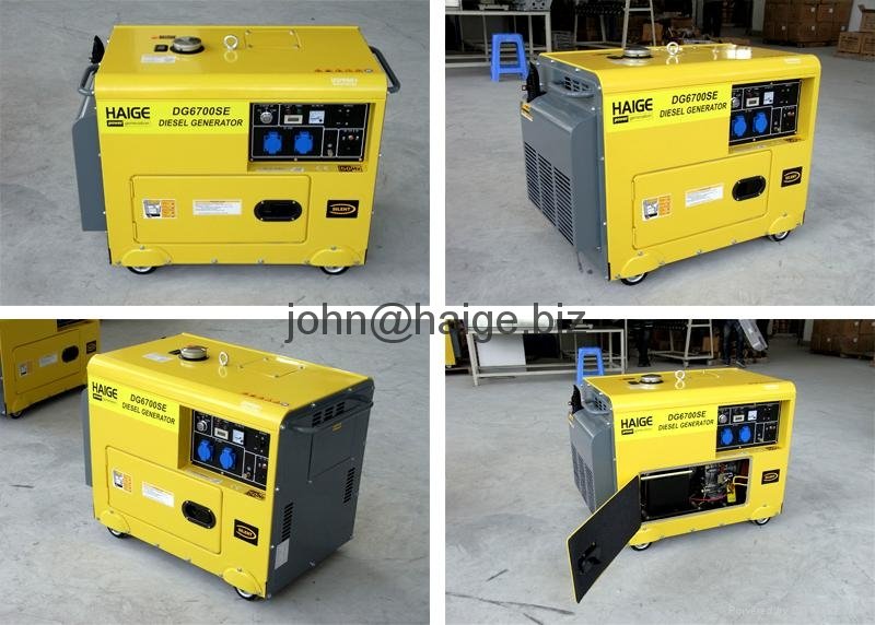 5kVA small super silent diesel generator 3