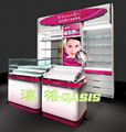 Fashion cosmetics displays