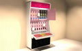 Fashion cosmetics displays