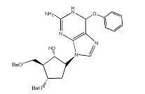 (1S,2S,3S,5S)-5-(2-Amino-6-(benzyloxy)-9H-purin-9-yl)-3-(benzyloxy)-2-(benzyloxy