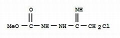 2-(2-Chloro-1-iminoethyl)hydrazinecarboxylic acid methyl ester