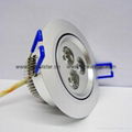 LED ceiling light 3*1W round down light 1