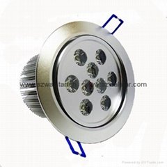 9*1W LED recessed down lamp
