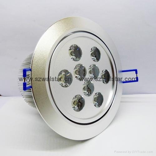 9*1W LED recessed down lamp 2