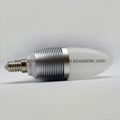 3*1W,4*1W LED candle bulb candle light 2