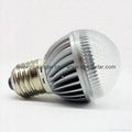 3*1W G50 LED bulb smallest size 3W bulb 1