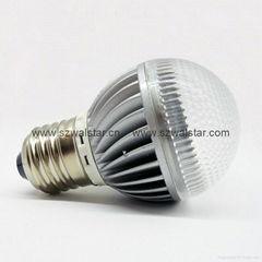 3*1W G50 LED bulb smallest size 3W bulb