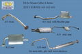 mufflers exhaust system for Nissan