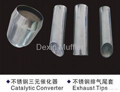 catalytic converter-exhaust tips- auto exhaust system factory