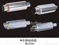 stainless steel mufflers-auto exhaust