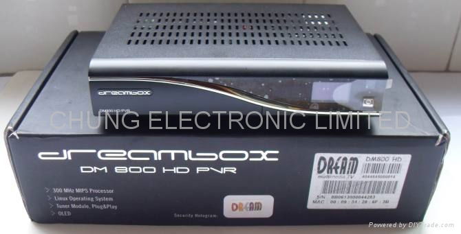 The front cover for Dreambox 800HD  display and Circuit 3