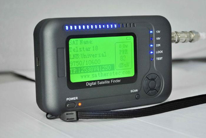 DVB-S2 HD Satellite Finder