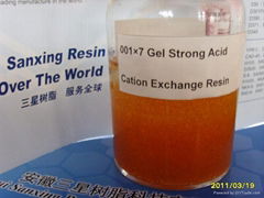 Styrene series Gel Strong Acid CationExchangeResin