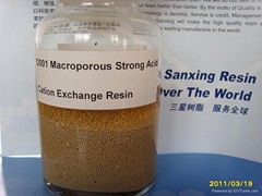 Macroporous Strong Acid Cation Exchange Resin