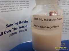 Industrial Grade Strong Base Anion Exchange Resin