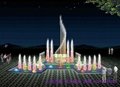 湖北黄石广场音乐喷泉